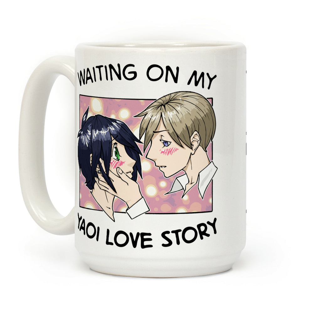 Waiting On My Yaoi Love Story Coffee Mug