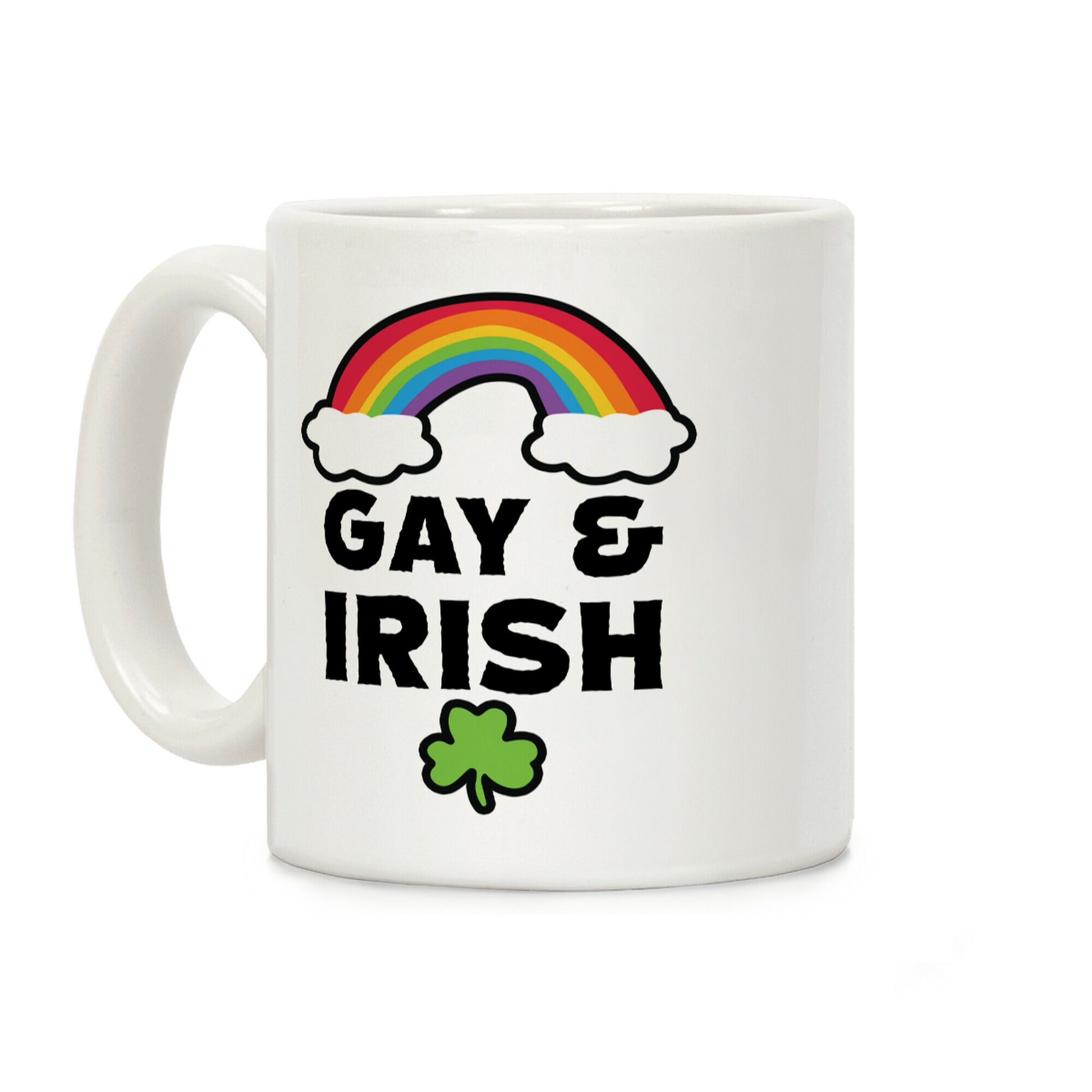 Gay & Irish Coffee Mug