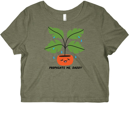 Propagate Me, Daddy Plant Graphic Baby Tee