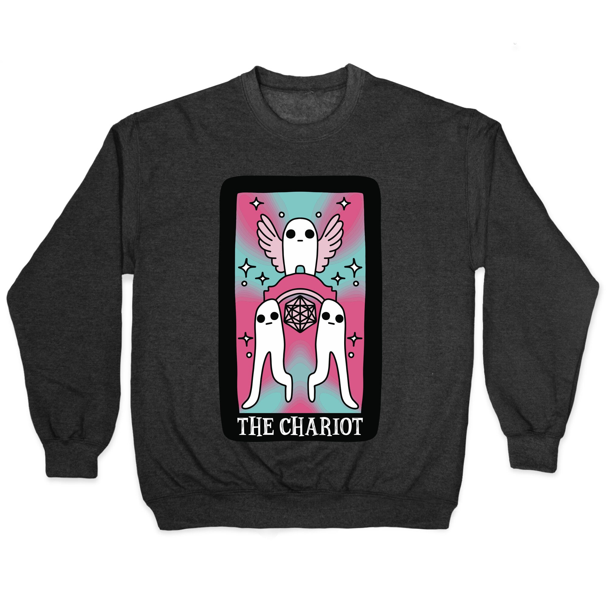 Creepy Cute Tarot : The Chariot Fresno Nightcrawler Crewneck Sweatshirt