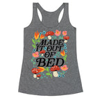 Made It Out Of Bed (Floral) Racerback Tank