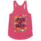 Made It Out Of Bed (Floral) Racerback Tank