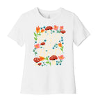 Made It Out Of Bed (Floral) Women's Cotton Tee