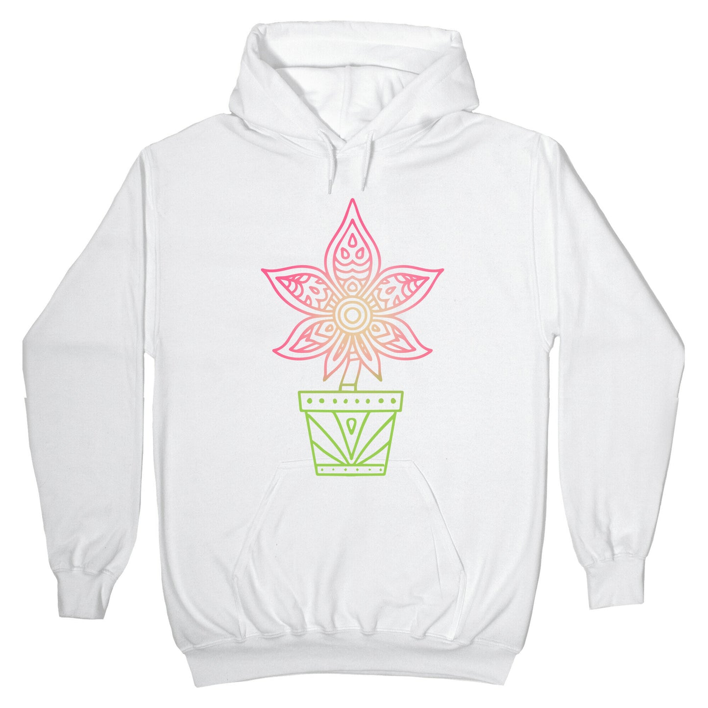 Mandala Weed Flower Hoodie