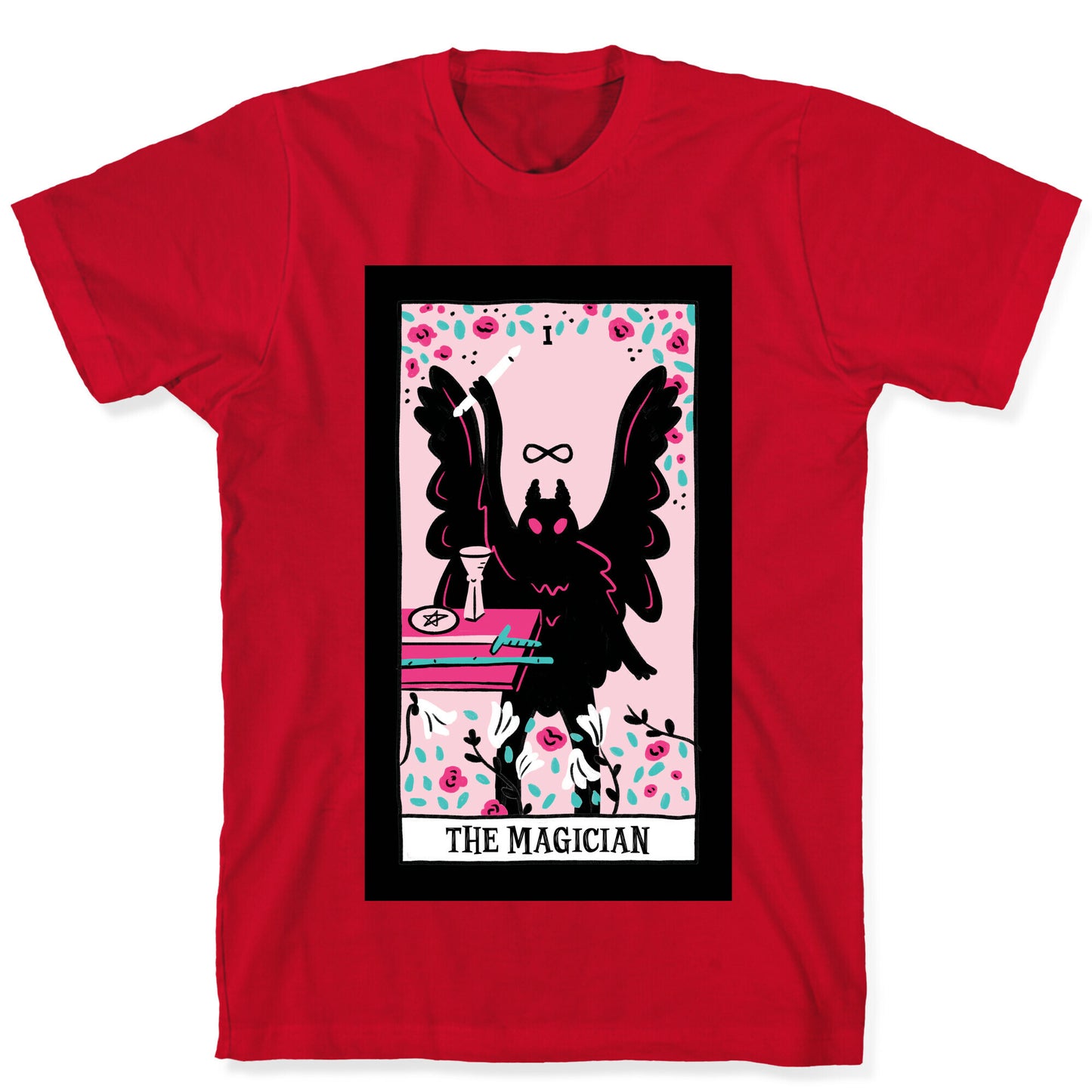 The Magician Mothman Tarot T-Shirt