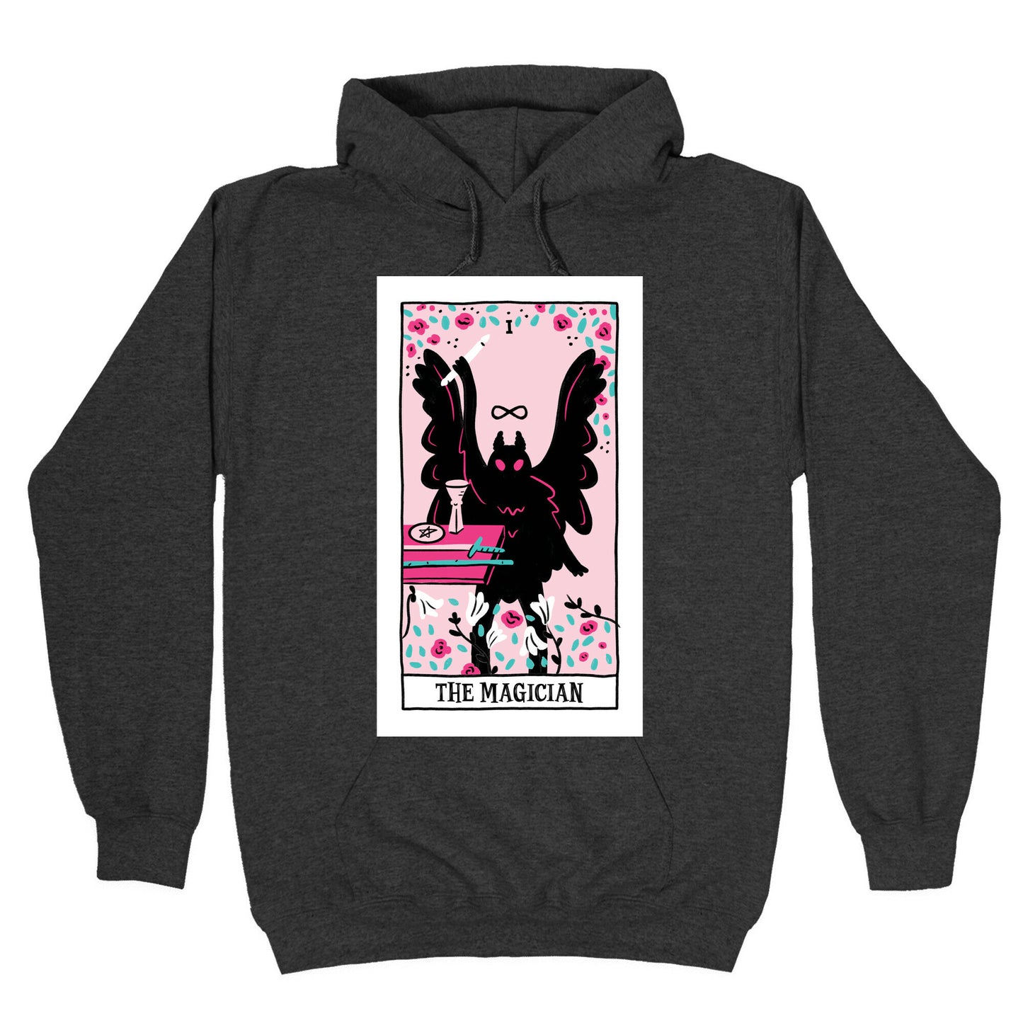 The Magician Mothman Tarot Hoodie