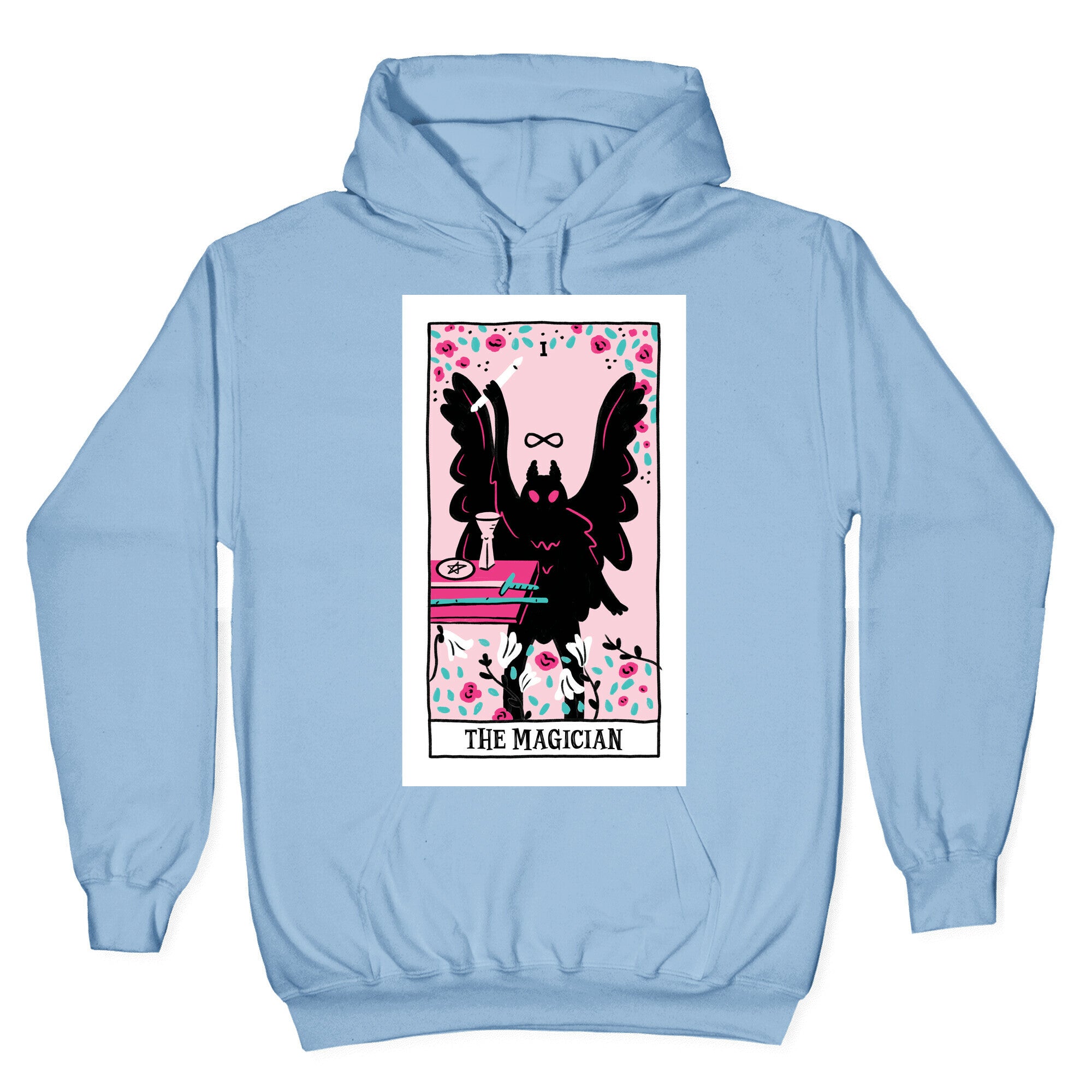 The Magician Mothman Tarot Hoodie
