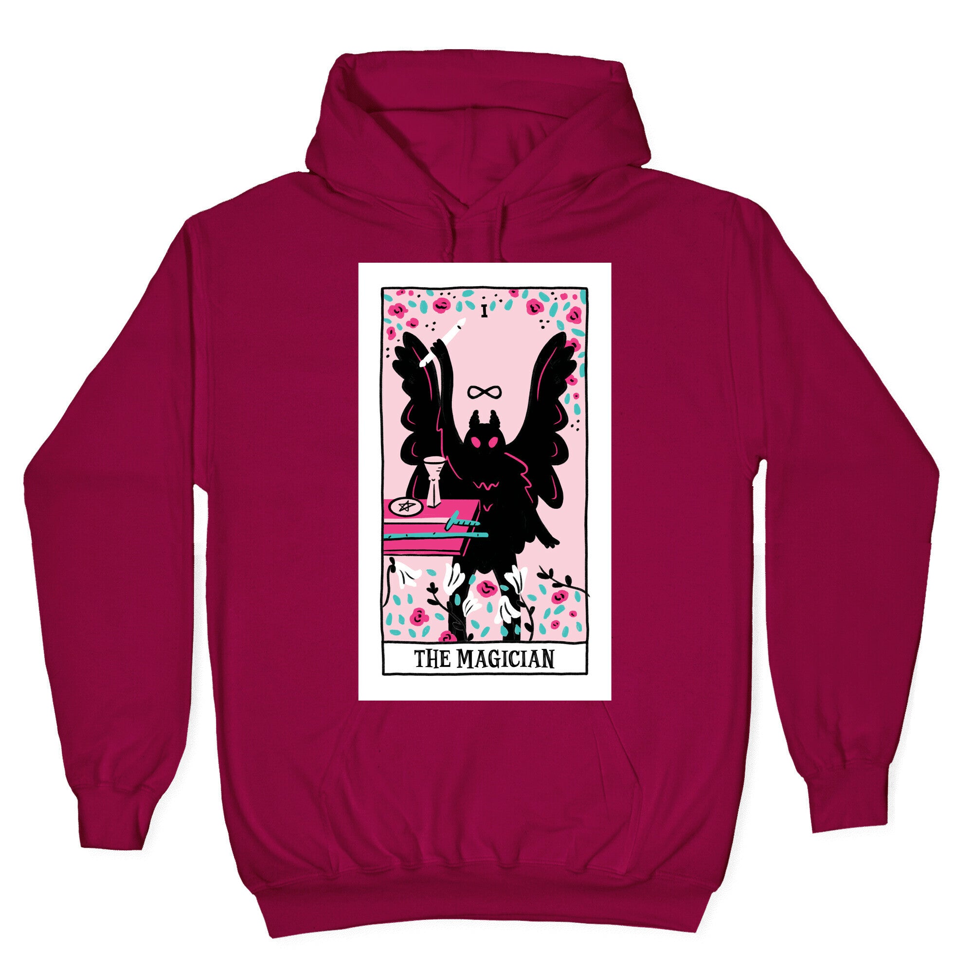 The Magician Mothman Tarot Hoodie