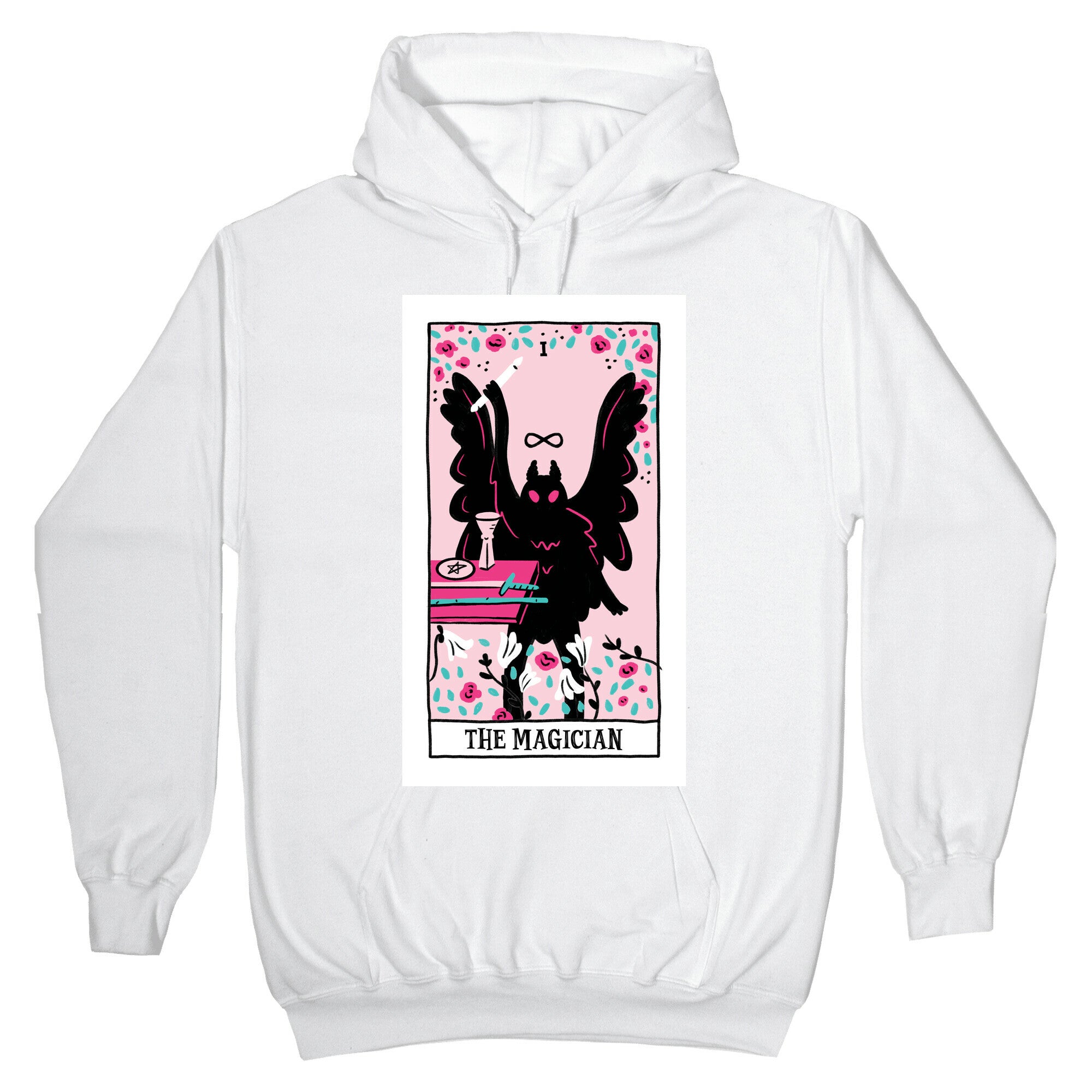 The Magician Mothman Tarot Hoodie