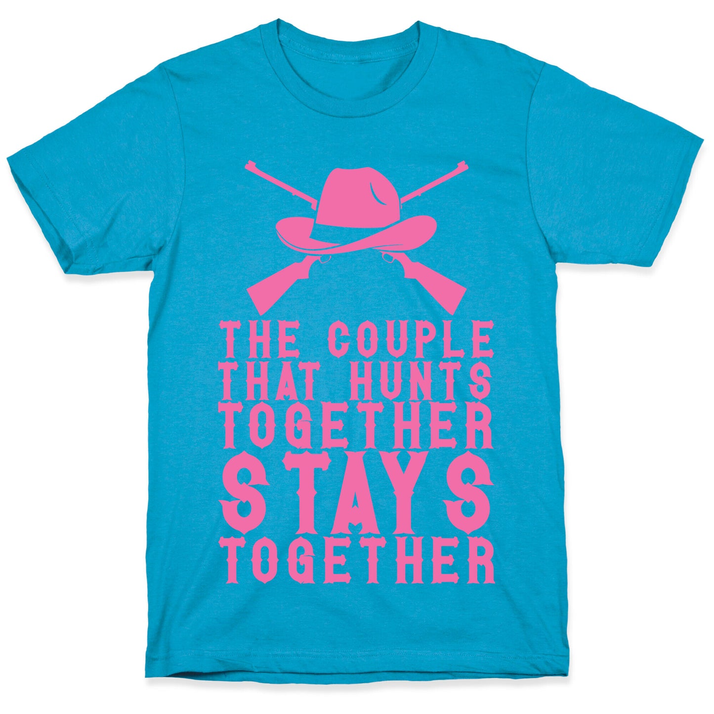 The Couple That Hunts Together Stays Together Unisex Triblend Tee