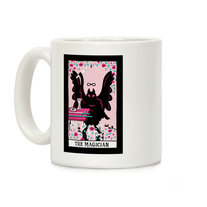 The Magician Mothman Tarot Coffee Mug