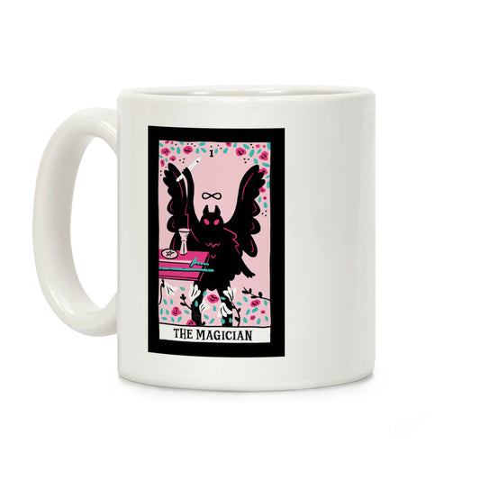 The Magician Mothman Tarot Coffee Mug