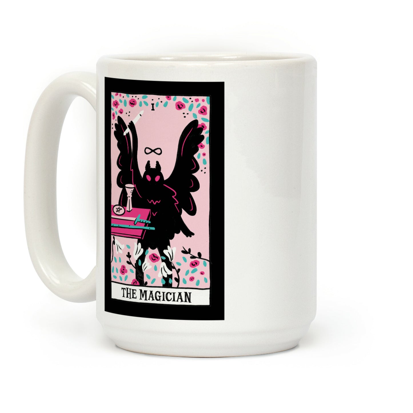 The Magician Mothman Tarot Coffee Mug