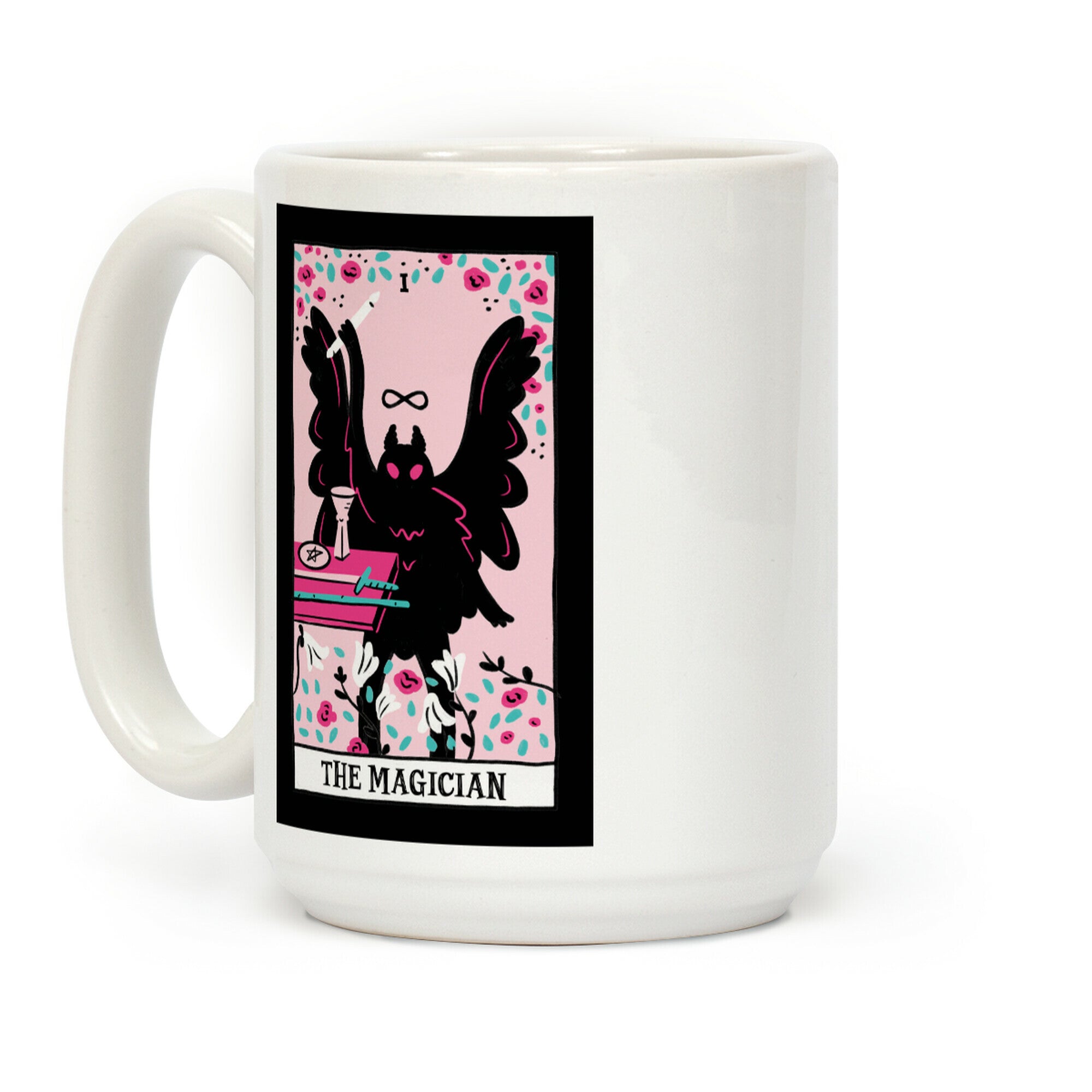 The Magician Mothman Tarot Coffee Mug