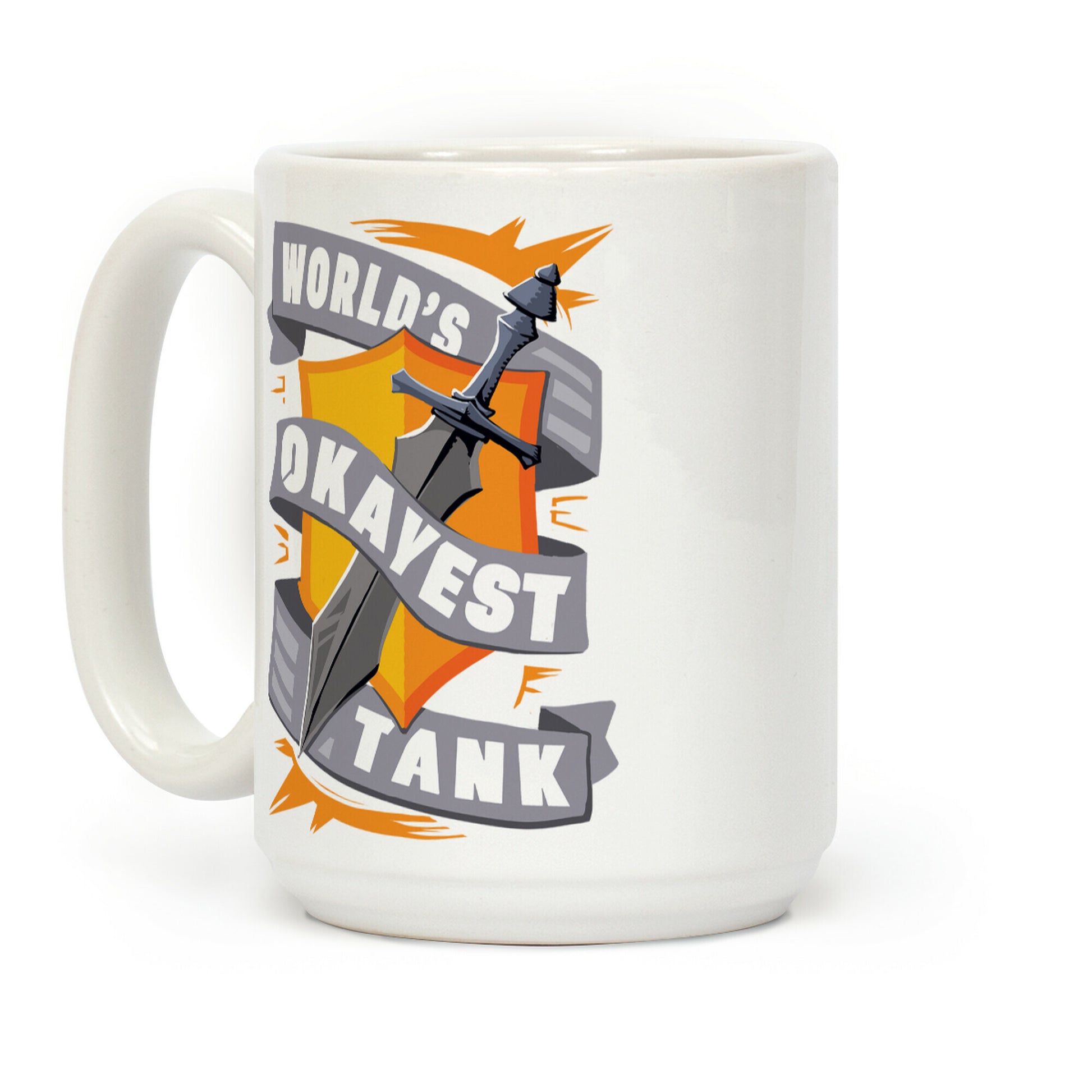 World's Okayest Tank Coffee Mug