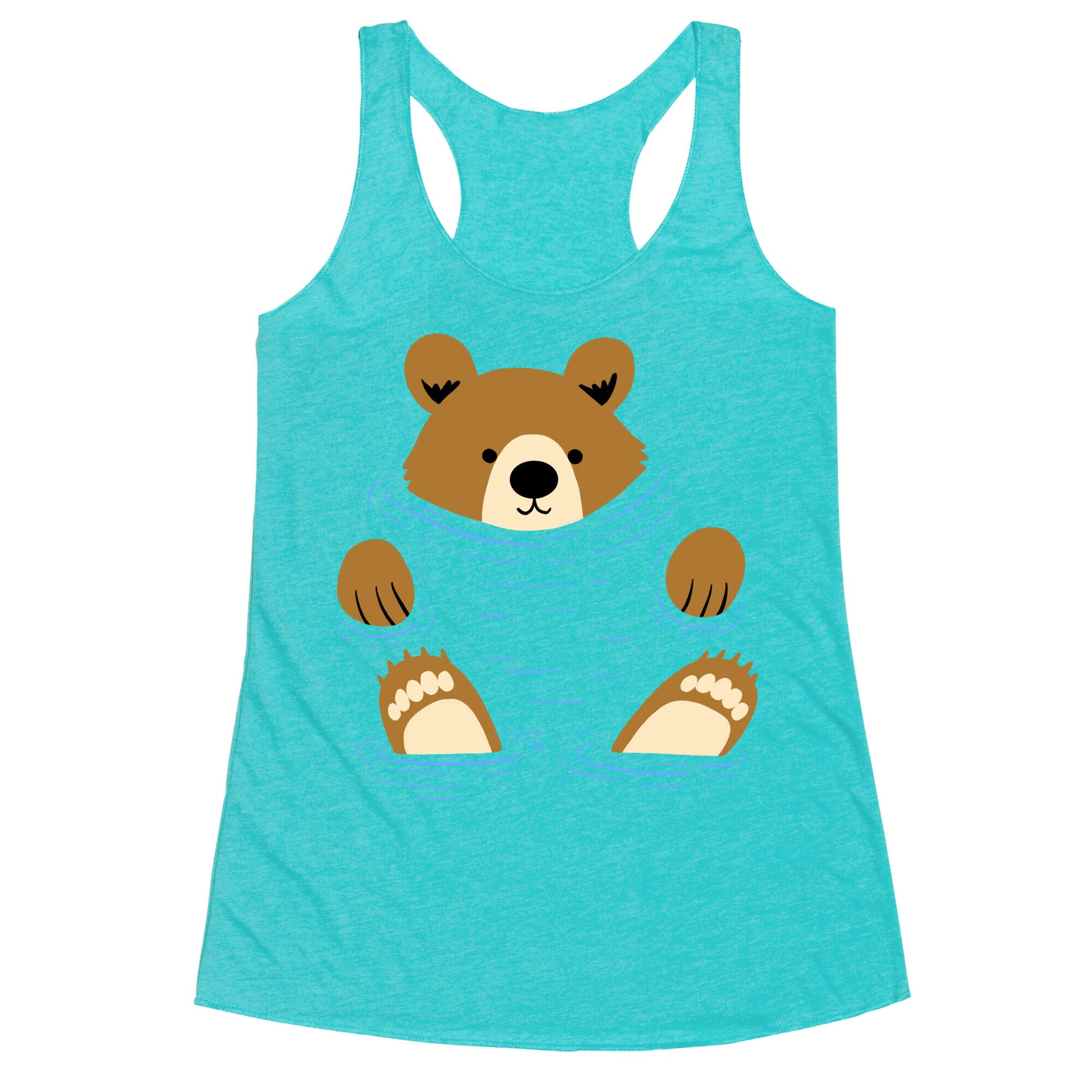 River Bear Racerback Tank