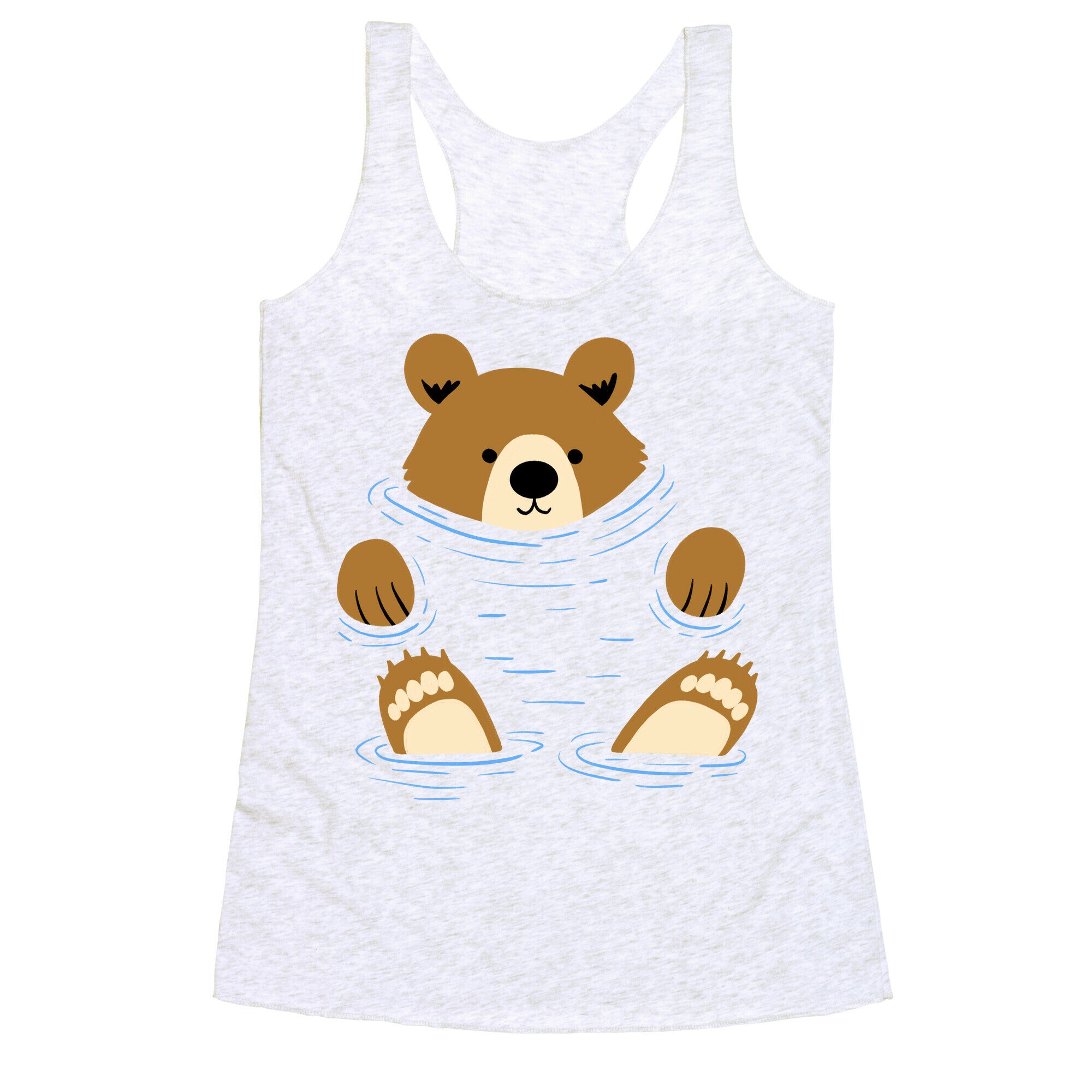 River Bear Racerback Tank