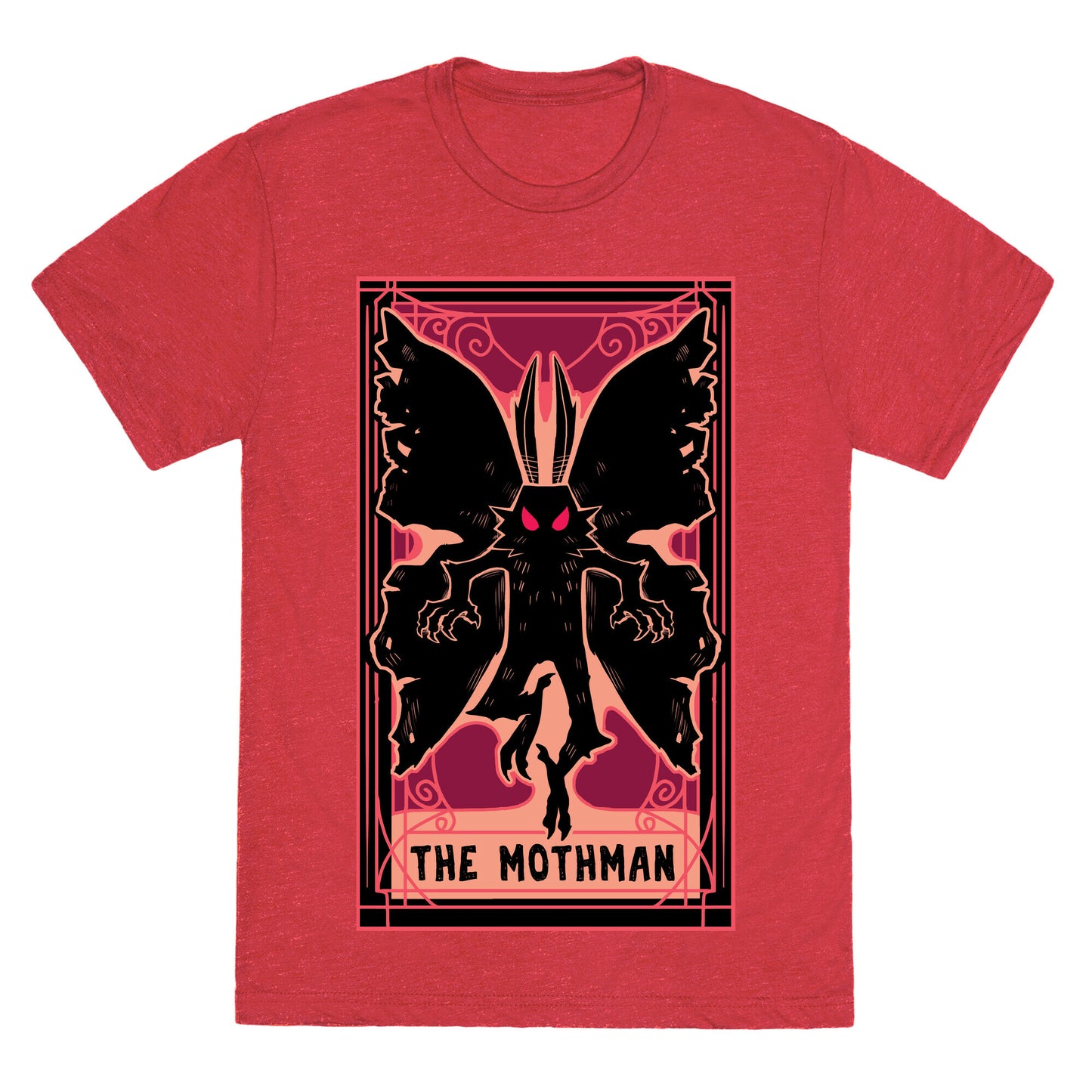 The Mothman Tarot Unisex Triblend Tee