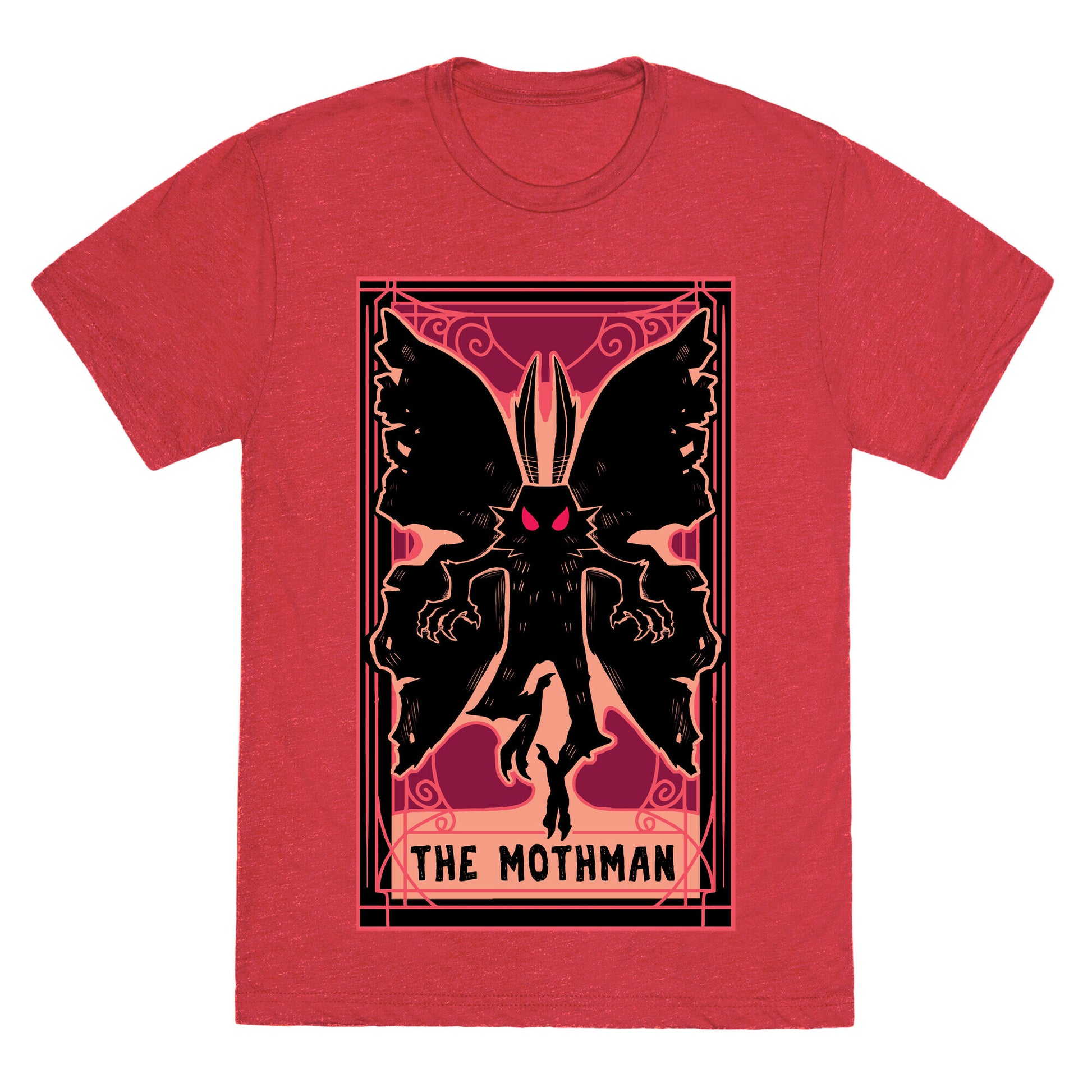 The Mothman Tarot Unisex Triblend Tee