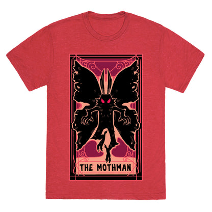 The Mothman Tarot Unisex Triblend Tee