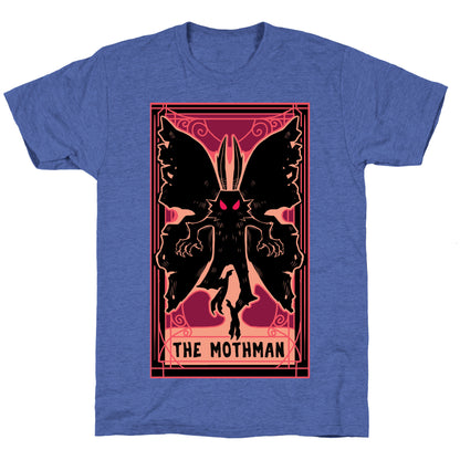 The Mothman Tarot Unisex Triblend Tee