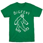 Derpy Bigfert Sasquatch  T-Shirt