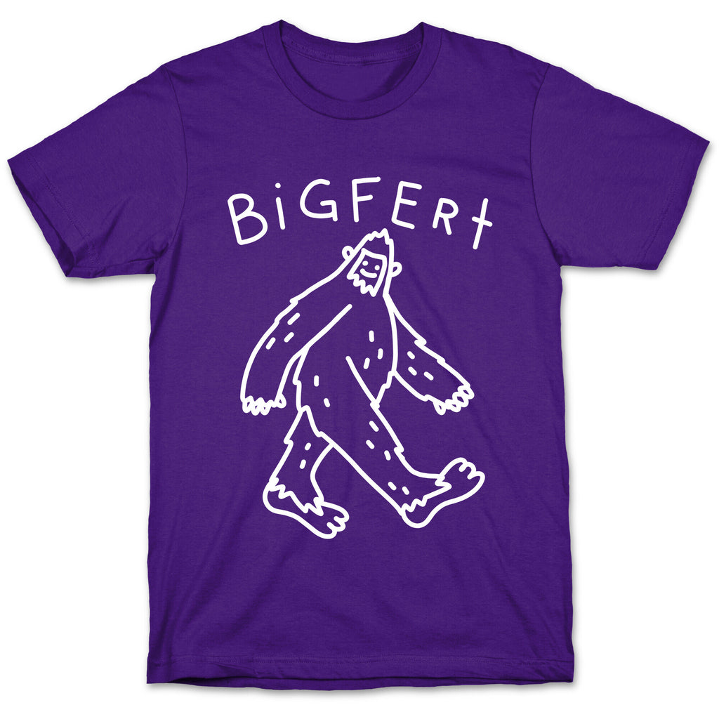 Derpy Bigfert Sasquatch  T-Shirt