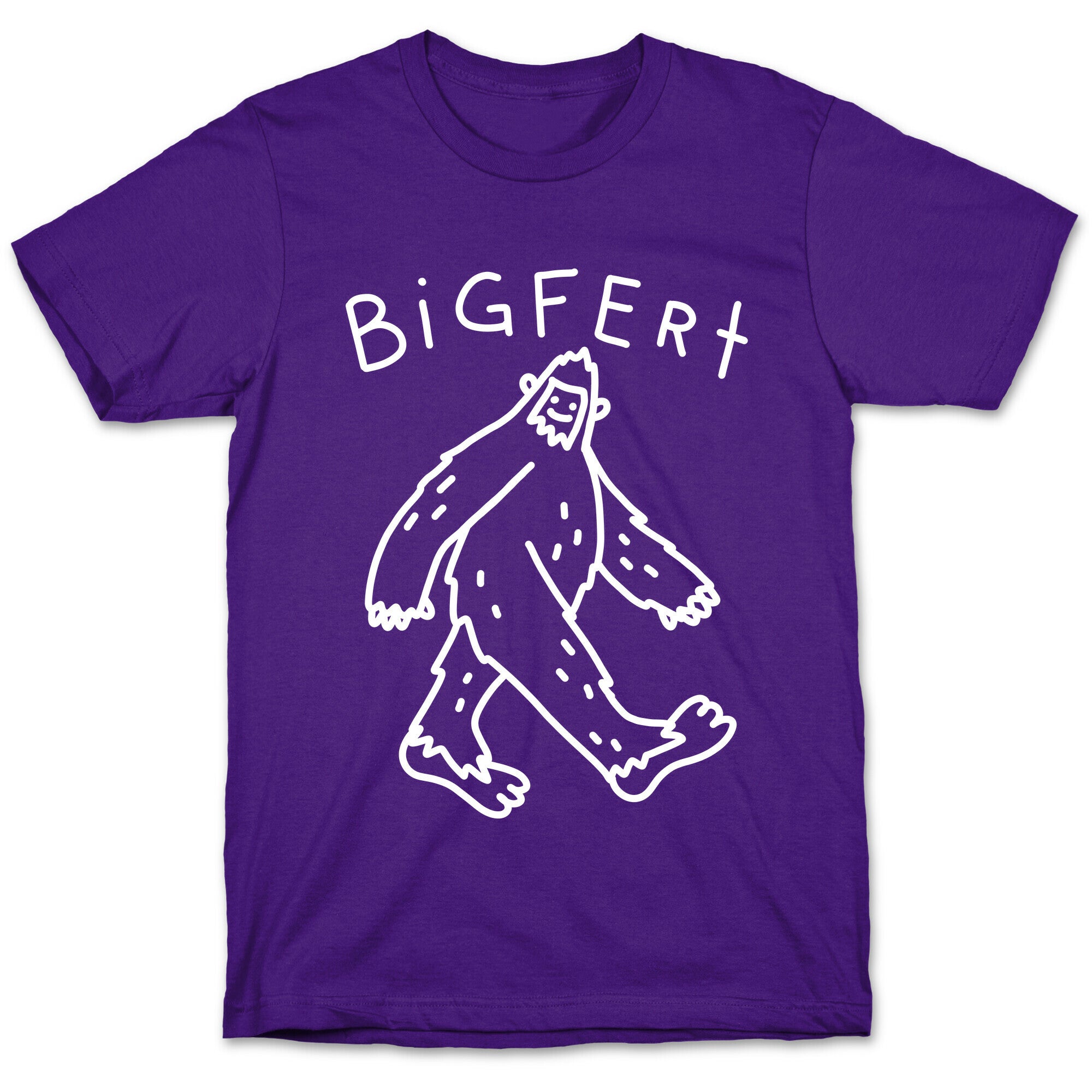 Derpy Bigfert Sasquatch  T-Shirt