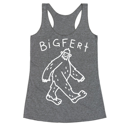 Derpy Bigfert Sasquatch  Racerback Tank