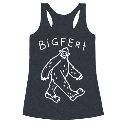 Derpy Bigfert Sasquatch  Racerback Tank