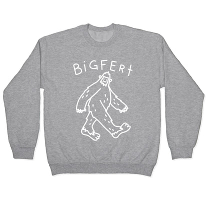 Derpy Bigfert Sasquatch Crewneck Sweatshirt