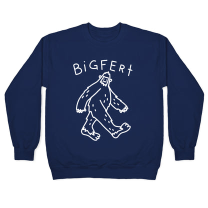 Derpy Bigfert Sasquatch Crewneck Sweatshirt