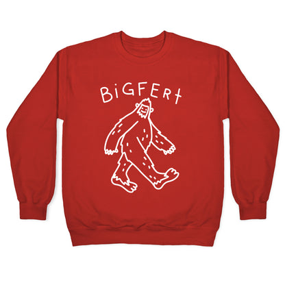Derpy Bigfert Sasquatch Crewneck Sweatshirt