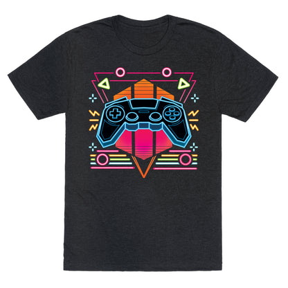 Synthwave Gamer Unisex Triblend Tee