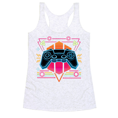 Synthwave Gamer Racerback Tank