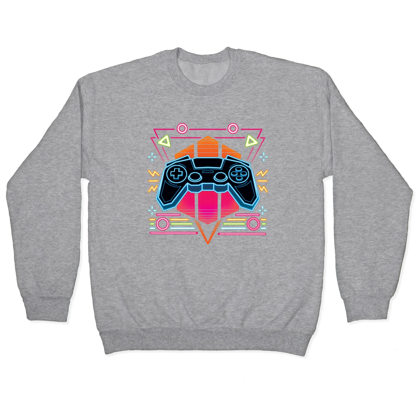 Synthwave Gamer Crewneck Sweatshirt