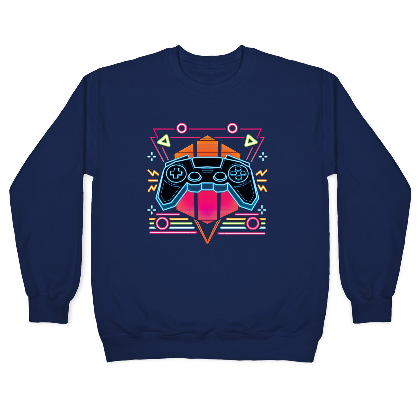 Synthwave Gamer Crewneck Sweatshirt