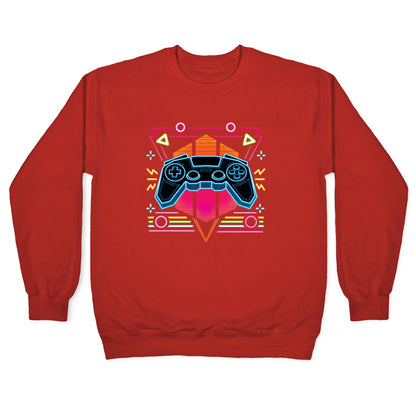 Synthwave Gamer Crewneck Sweatshirt
