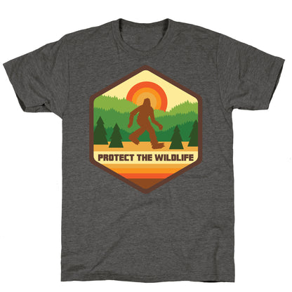 Protect The Wildlife (Bigfoot) Unisex Triblend Tee