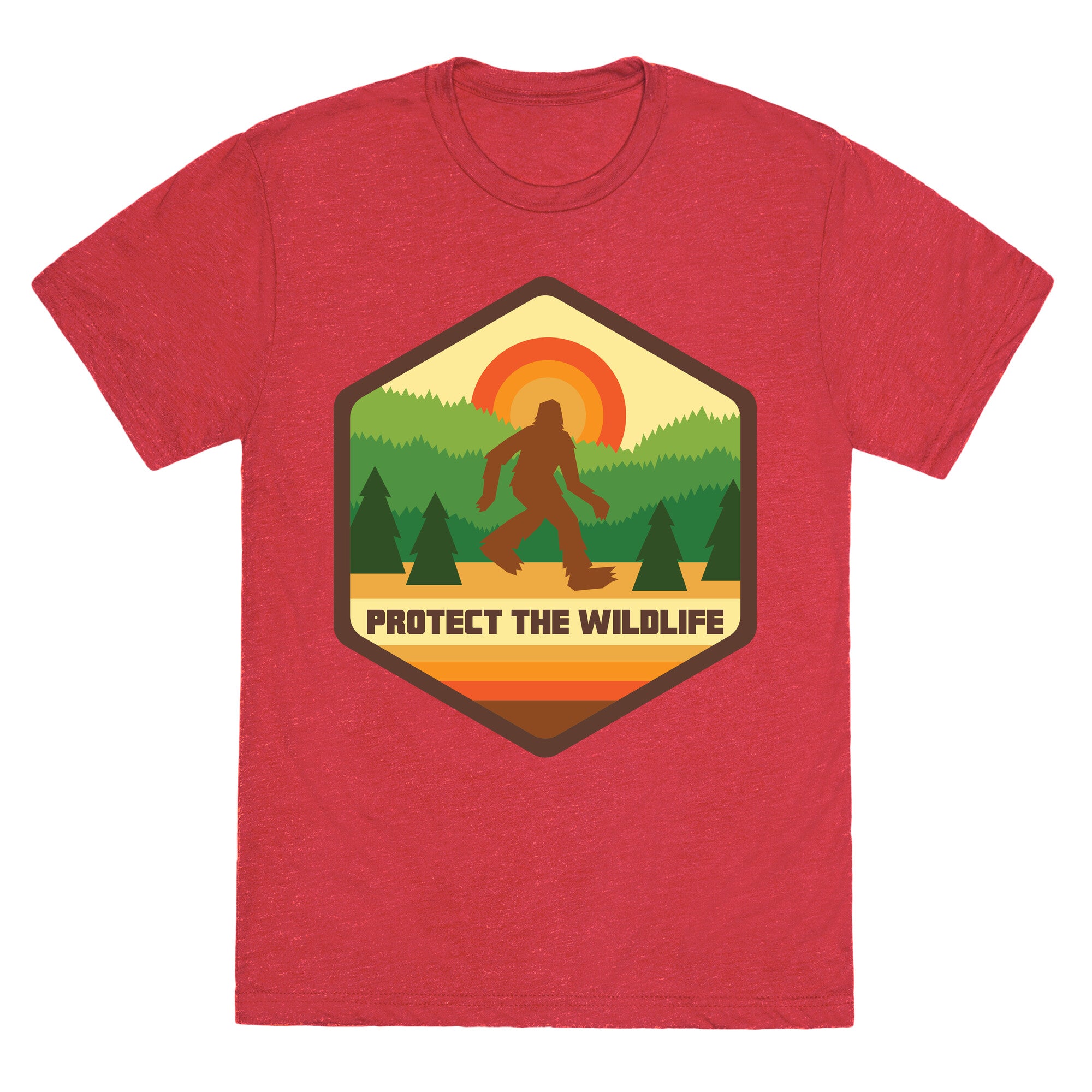 Protect The Wildlife (Bigfoot) Unisex Triblend Tee