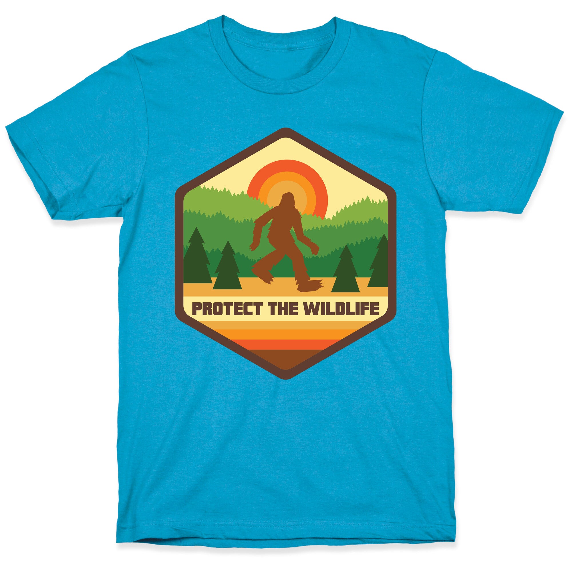 Protect The Wildlife (Bigfoot) Unisex Triblend Tee
