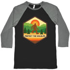 Protect The Wildlife (Bigfoot) Baseball Tee
