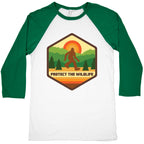 Protect The Wildlife (Bigfoot) Baseball Tee