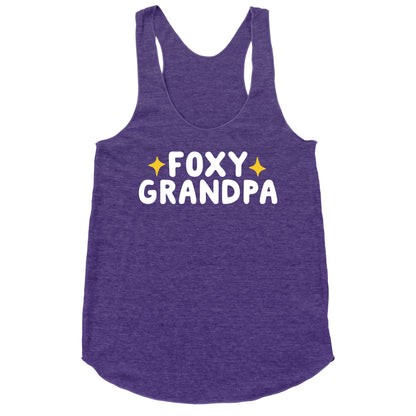 Foxy Grandpa Racerback Tank