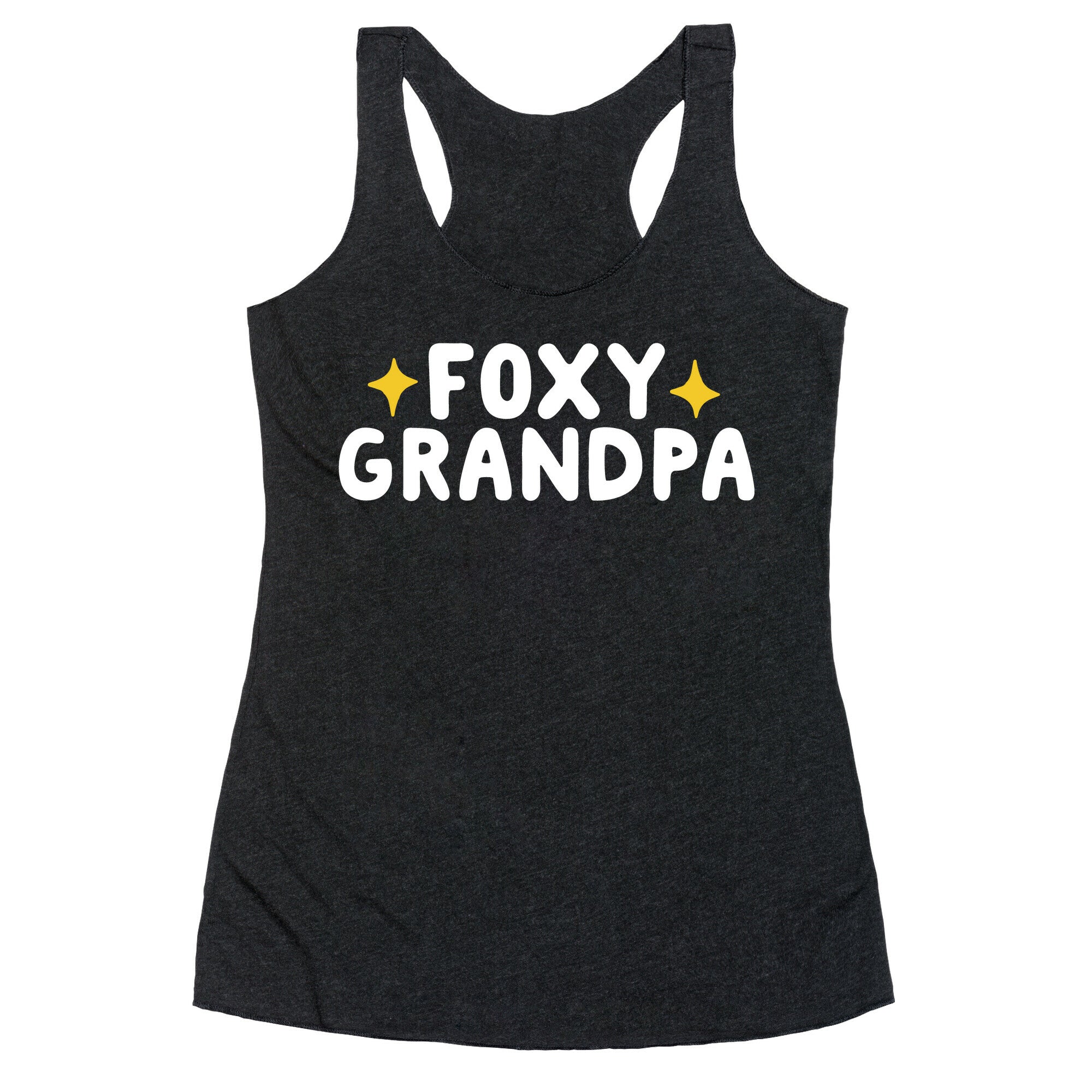 Foxy Grandpa Racerback Tank