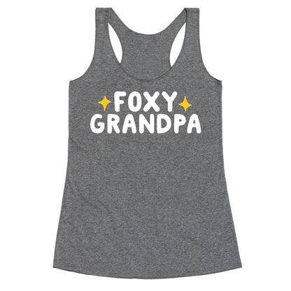 Foxy Grandpa Racerback Tank