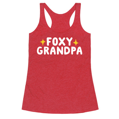 Foxy Grandpa Racerback Tank
