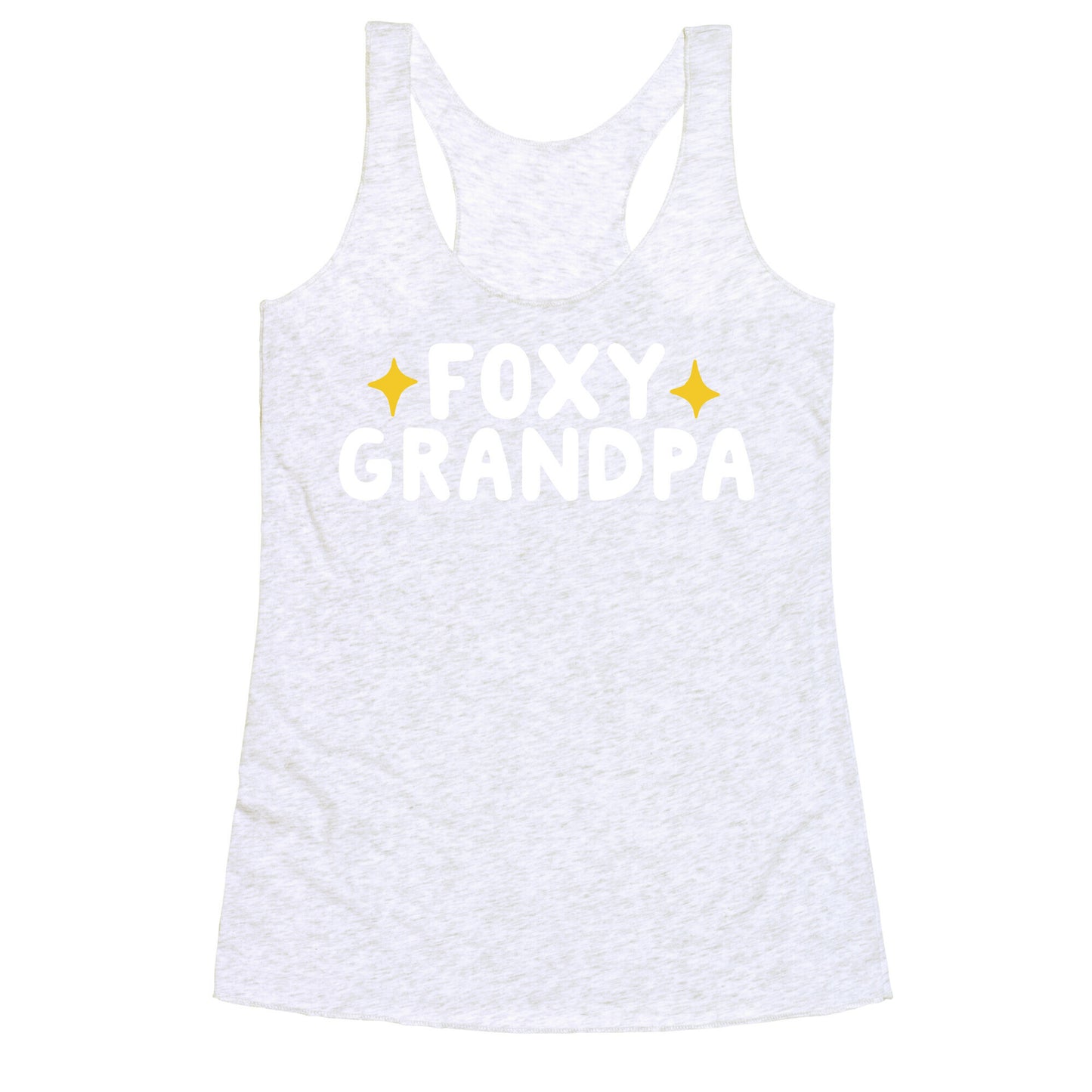 Foxy Grandpa Racerback Tank