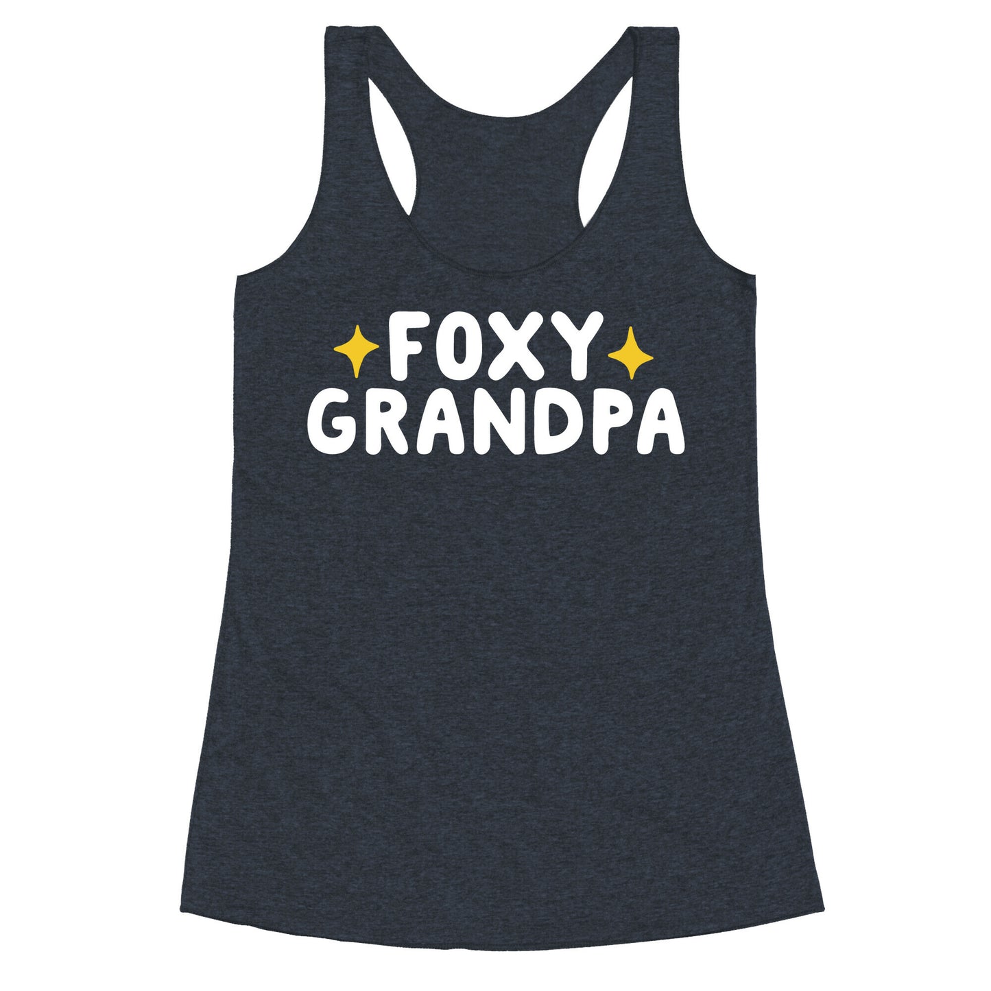 Foxy Grandpa Racerback Tank