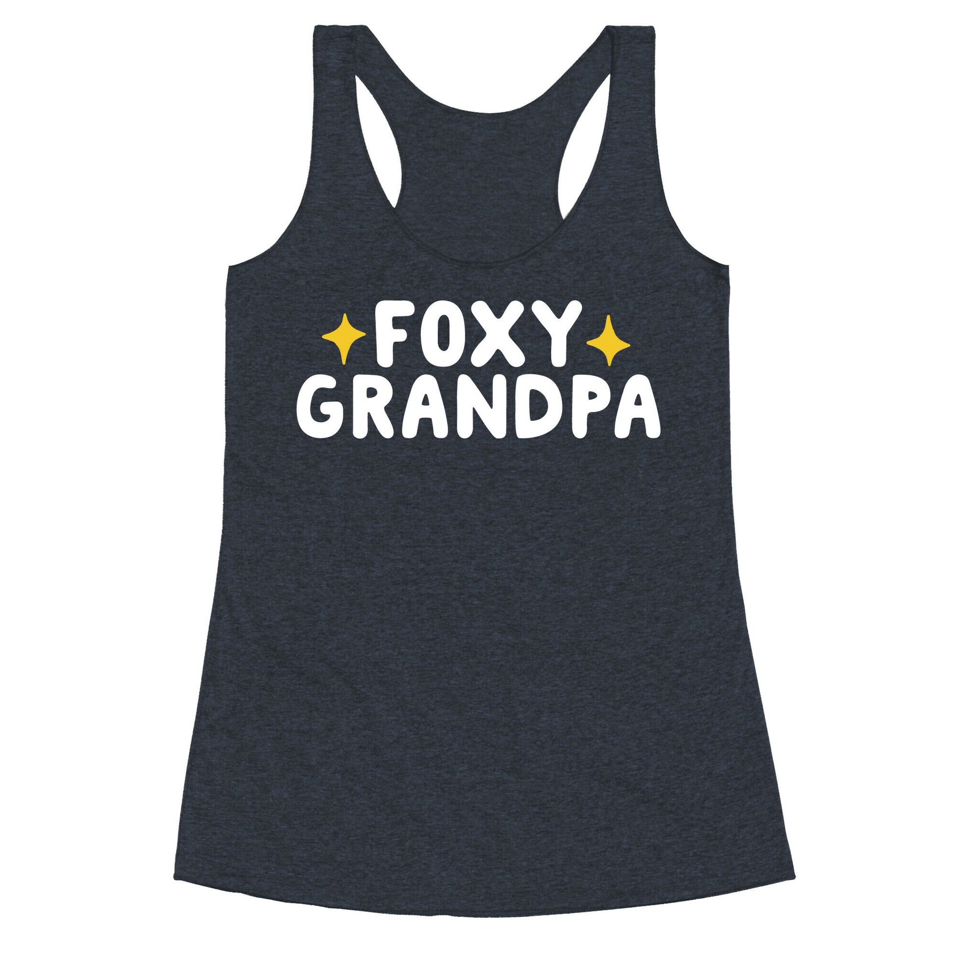 Foxy Grandpa Racerback Tank